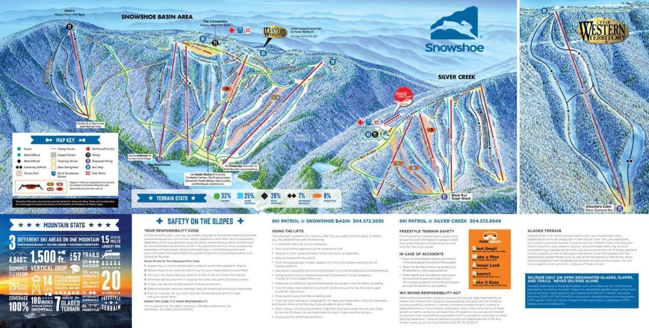 Stroll To Slopes, Village Area, Ski In-Out Mtlodge 304 Snowshoe Bagian luar foto