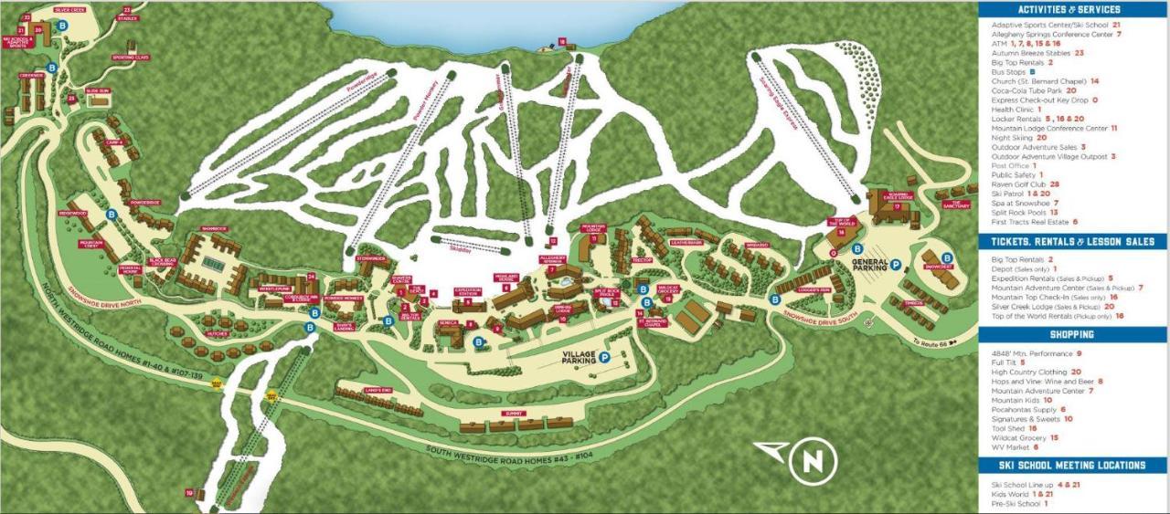 Stroll To Slopes, Village Area, Ski In-Out Mtlodge 304 Snowshoe Bagian luar foto